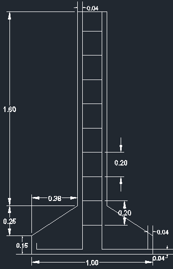 Column Footing Cad Files Dwg Files Plans And Details