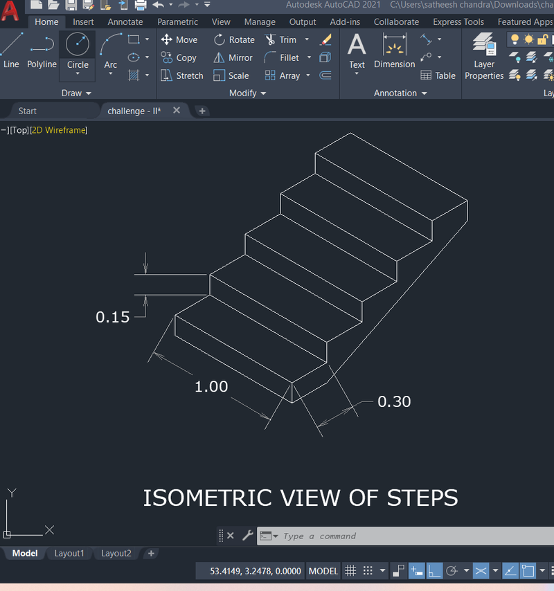 Isometric View In Autocad