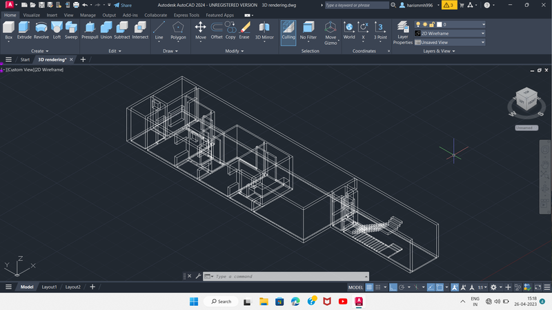 Autocad 3d Rendering